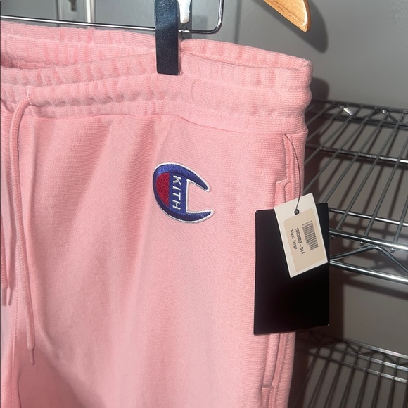 NO OFFERS - 💗 KITH CHAMPION CREW NECK PULLOVER & SWEAT PANTS - Picture 9 of 9